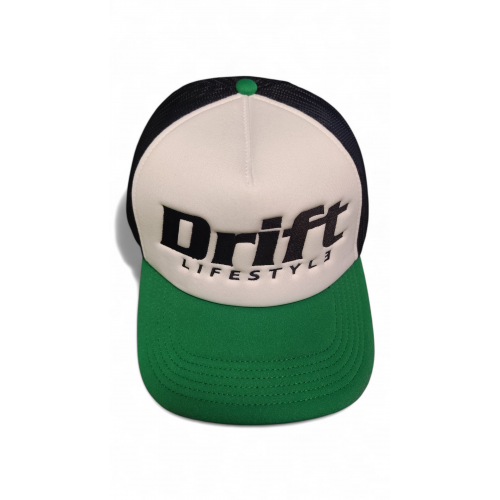 DRIFT LIFESTYLE TRUCKER sapka, zöld - fekete